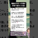 電話だけだった母が半年で変わった話