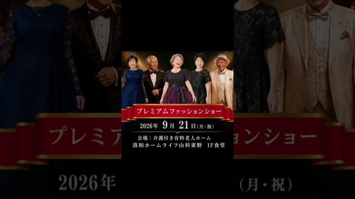 #敬老の日 に#ファッションショー やるよー！ #シニアファッション