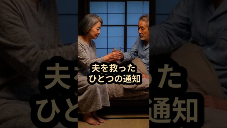 あの日の夜、スマホの通知が教えてくれた大切なこと #シニアの暮らし #夫婦の日常 #健康習慣 #シニアライフ #気づき