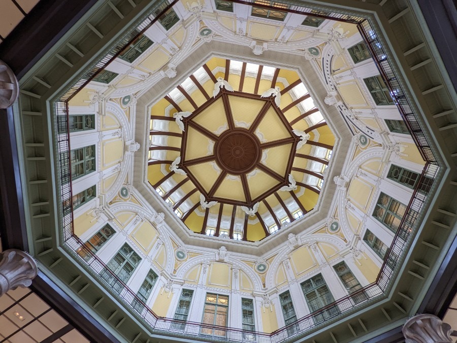 domed ceiling