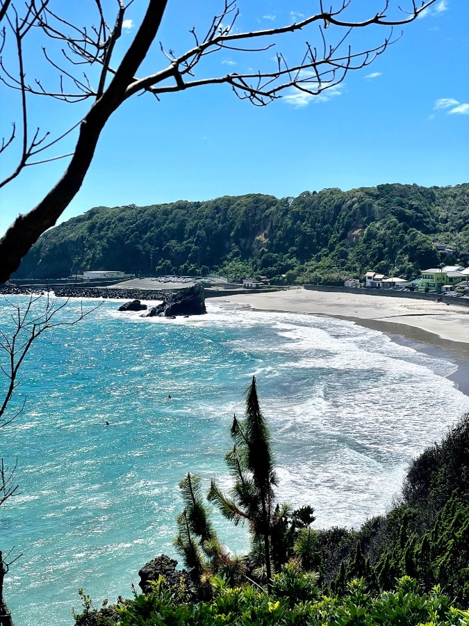 Beach view at Izu